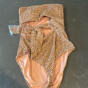 Aerie Cheetah Print Swimsuit